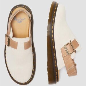 Dr. Martens Jorge II Suede & Leather Slingback Mules